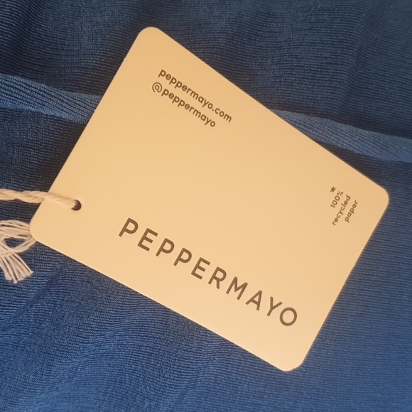 NEW Peppermayo Size 12 Cobalt Blue Stretch Dress - Picture 6 of 11